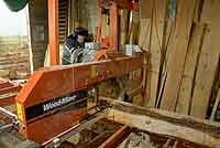 Безотходное домостроение с Wood-Mizer  