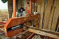 Безотходное домостроение с Wood-Mizer  