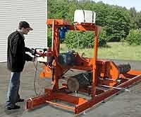 Усовершенствована серия LT15 - младшая серия станков Wood-Mizer  