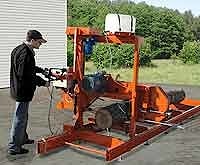 Усовершенствована серия LT15 - младшая серия станков Wood-Mizer  