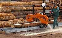 Wood-Mizer LT10 - серия распиловочных машин  