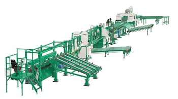 Конструкторы Wood-Mizer автоматизировали линию раскроя бревен SLP  