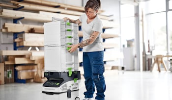 Festool представляет новое решение Sortainer для рациональной организации труда деревообработчиков  