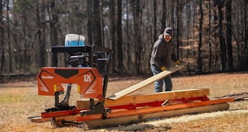 Wood-Mizer представляет портативную пилораму LX30, самую доступную в истории компании  