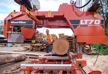 Пилорама Wood-Mizer LT70 расширяется  