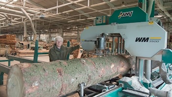 Почти стопроцентная оснащенность техникой Wood-Mizer  