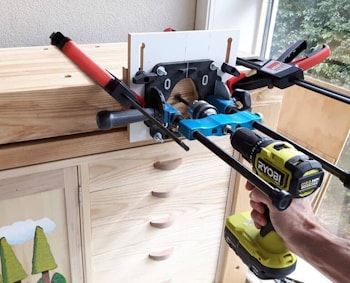 Переносная направляющая для сверла Rockler  
