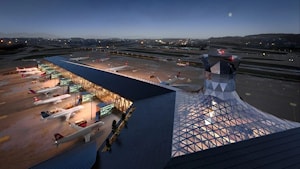 В аэропорту Цюриха появится новый деревянный терминал  