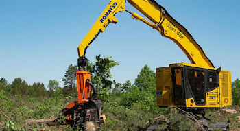 Komatsu внедряет харвестеры XT-5  