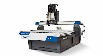 Фрезерный станок Woodworker от AXYZ с числовым программным управлением  