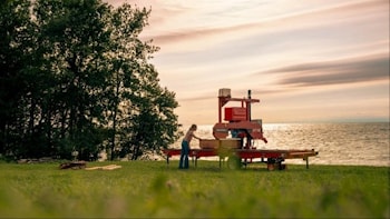 Аккумуляторная пилорама от Wood-Mizer  