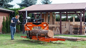 Wood-Mizer представляет портативные лесопильные станки LX50START и LX50SUPER  