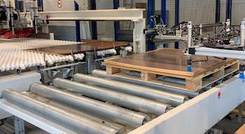 Усовершенствованная пила от IMA SCHELLING для пиления панелей со сложными контурами  