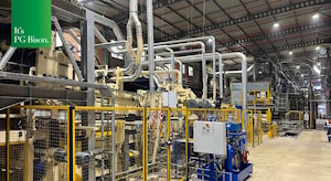 PG Bison производит первую плиту на своей МДФ-линии в Мхондо  