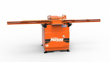 Wood-Mizer представляет вырубной станок PN100 для производства поддонов  