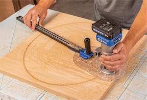 Направляющая для кругового фрезерного резания  