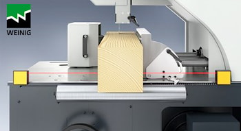 Ленточная пила Weinig Solid Split B 900 для высокоточного резания  