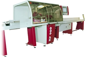 Оптимизация массивов древесины на линии KP 900 EasyCut  