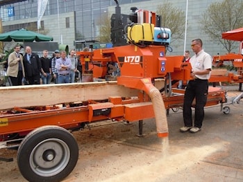 Лесопильные технологии Wood Mizer на LIGNA 2015  