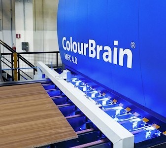 Системы ColourBrain для контроля качества столярной и мебельной продукции  